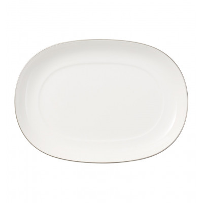 Блюдце овальне 20 см Anmut Platinum Villeroy&Boch 1046363570