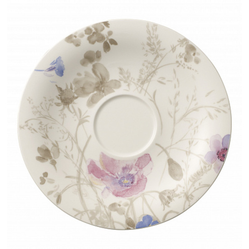 Блюдце до чашки для сніданку 19 см Mariefleur Gris Basic від  Villeroy&Boch 1041041250