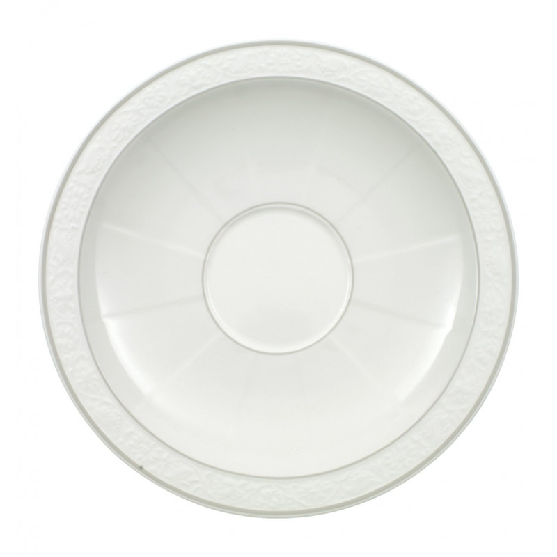Блюдце до чашки для сніданку 18 см Gray Pearl від  Villeroy&Boch 1043921250