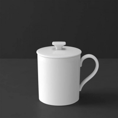 Кружка с крышкой 0,32 л MetroChic blanc Gift Villeroy&Boch 1044824855