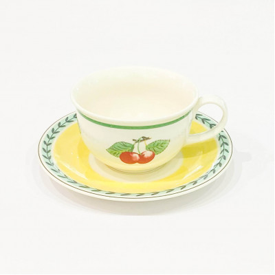 Чашка с блюдцем XXL Charm & Breakfast French Garden від Villeroy&Boch 1485951200