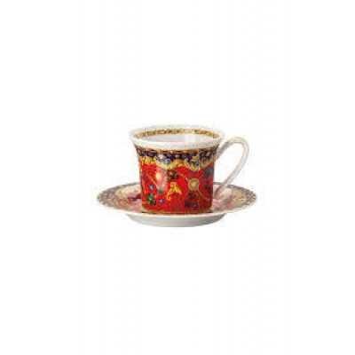 Чашка з блюдцем для еспрессо Barroco Holiday від Versace 19315-409948-14715