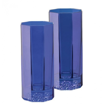Набір стаканів 2 предмети Versace Medusa Lumiere Blue від Rosenthal 20665-321506-48874