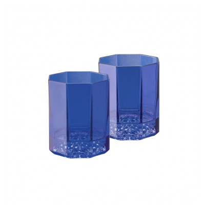 Набір стаканів 2 предмети Versace Medusa Lumiere Blue від Rosenthal 20665-321506-48870