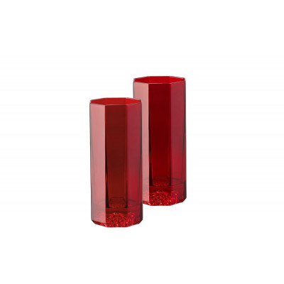 Набір стаканів 2 предмети Versace Medusa Lumiere Red від Rosenthal 20665-321507-48874