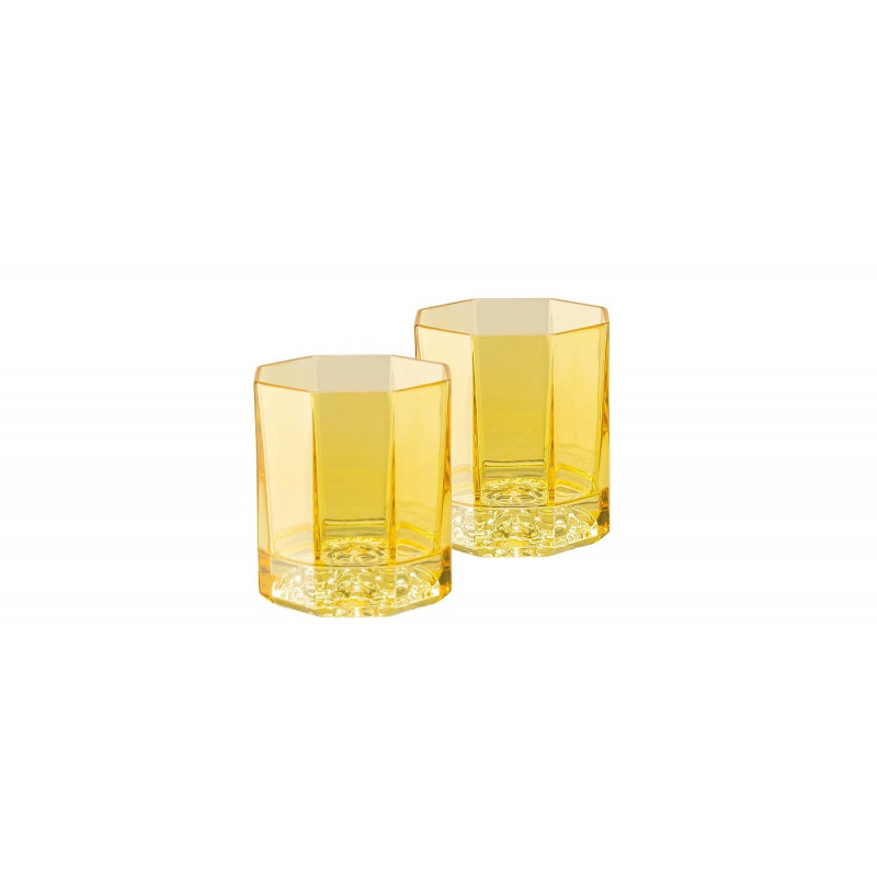 Набір стаканів 2 предмети Versace Medusa Lumiere Amber від Rosenthal 20665-321508-48870