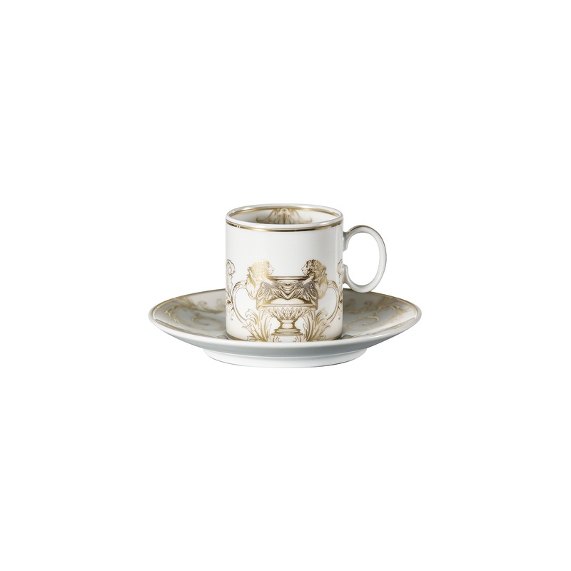 Чашка з блюдцем 0,2 л Coupe Dieux Holiday від Versace 19335-403788-14715