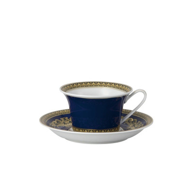 Чашка с блюдцем 0,22 л Medusa Blau от Versace 19325-409620-14640