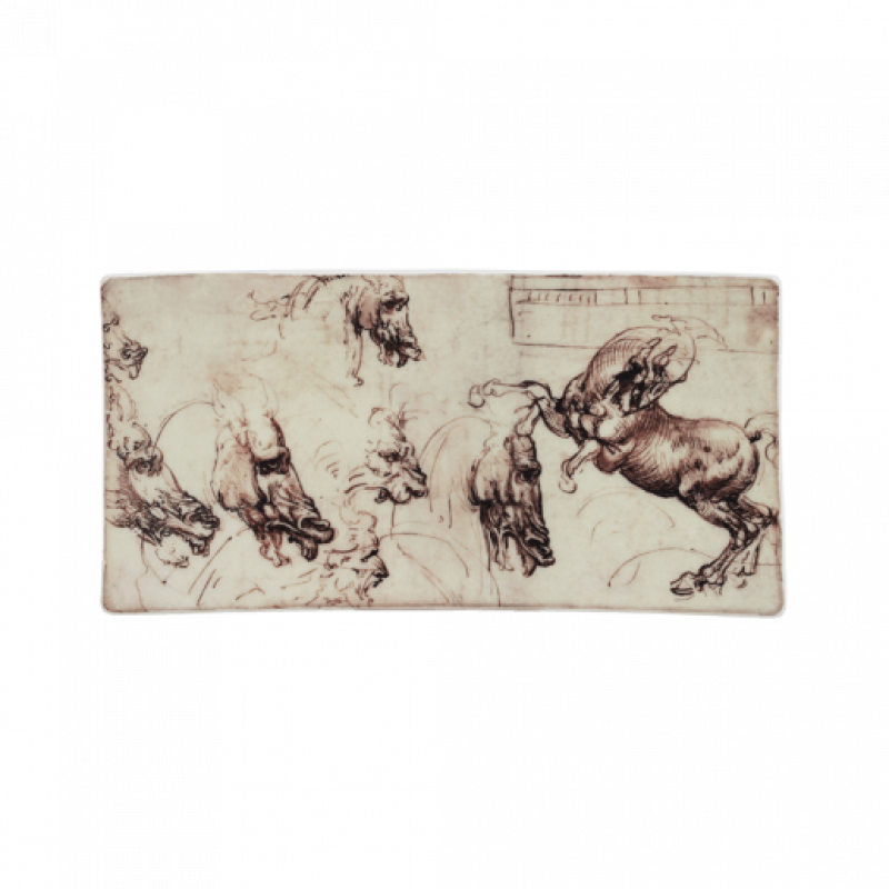 Блюдо для сервірування Horses Leonardo De Vinci від Gien